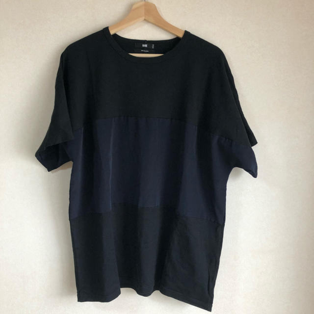 HARE(ハレ)のHARE BIGフハクキリカエカットソー メンズのトップス(Tシャツ/カットソー(半袖/袖なし))の商品写真