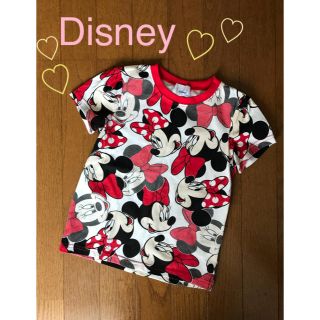 ディズニー(Disney)の♡Disney ミニーマウスプリントTシャツ♡(Tシャツ/カットソー)