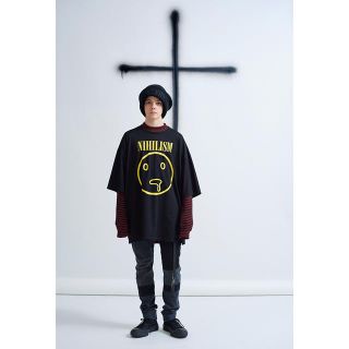 ラッドミュージシャン(LAD MUSICIAN)の【lad musician】切り替えデニム【17aw:BK】(デニム/ジーンズ)