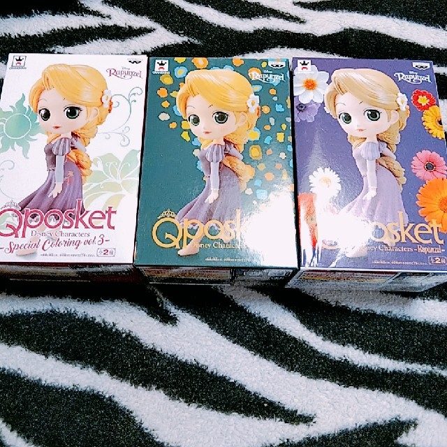 Q posket Rapunzel Disney キューポスケット 初期3種