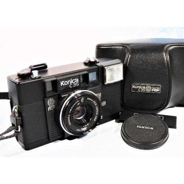 KONICA MINOLTA - 「ジャスピンコニカ！KONICA C35 AF」完動美品！