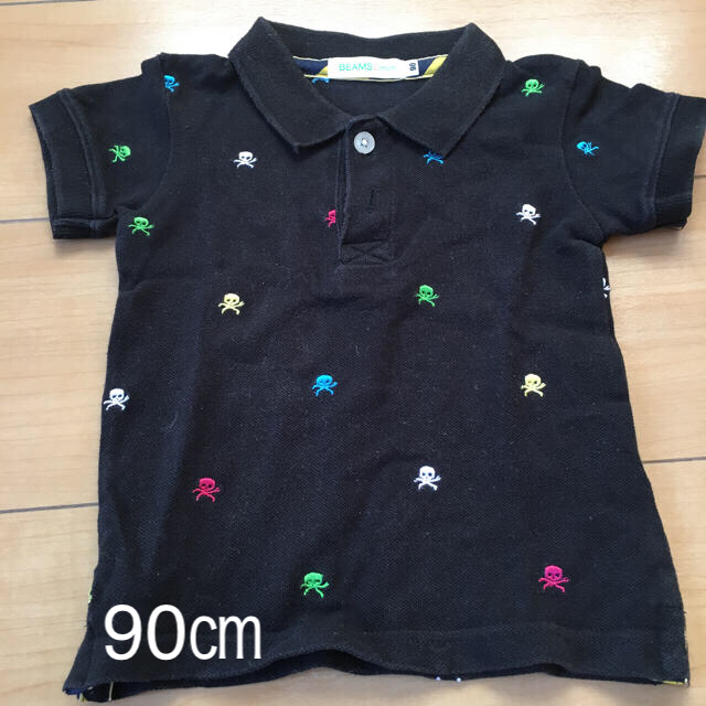 BEAMS(ビームス)のポロシャツ キッズ/ベビー/マタニティのキッズ服男の子用(90cm~)(Tシャツ/カットソー)の商品写真