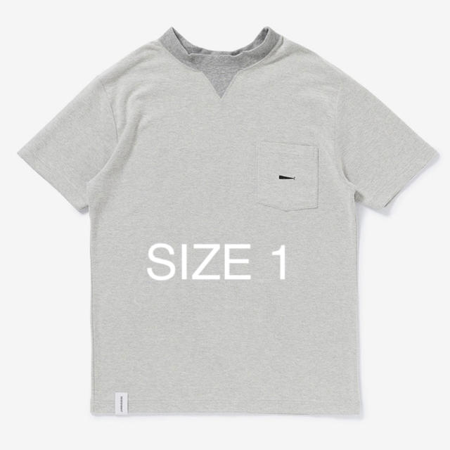 DESCENDANT TURTOIDSE CREW NECK SS 1 GREYTシャツ/カットソー(半袖/袖なし)