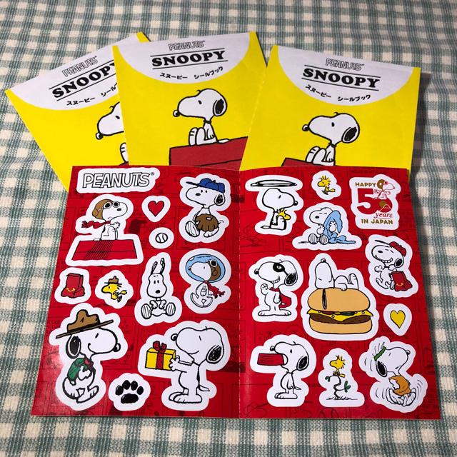 SNOOPY(スヌーピー)のスヌーピー マクドナルド シールブック その他のその他(その他)の商品写真