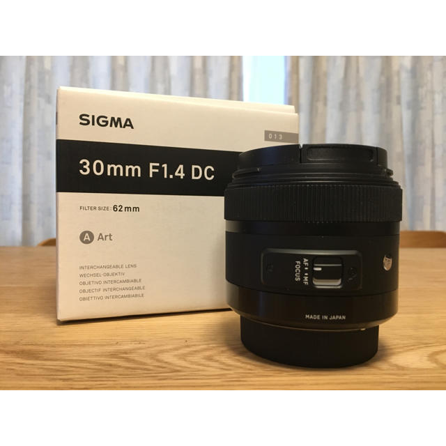 SIGMA 30mm f1.4 DC HSM Art PENTAXマウント