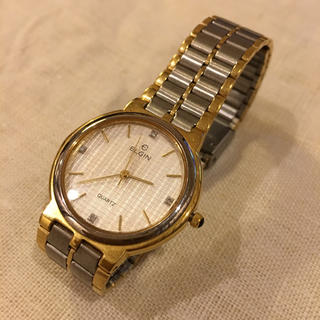 エルジン(ELGIN)のELGIN/FK199/メンズ腕時計/ジャンク品(腕時計(アナログ))