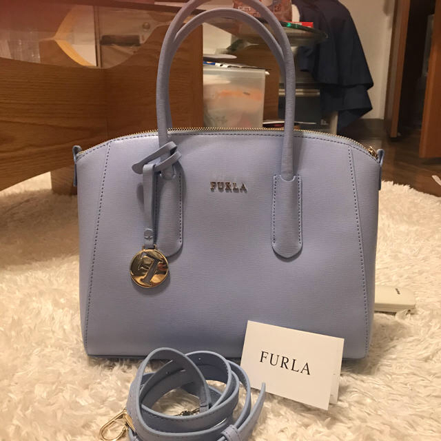 新品未使用　FURLA フルラ 2way バッグ ブラック