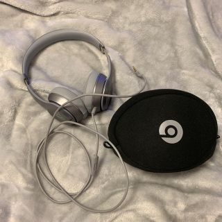 ビーツバイドクタードレ(Beats by Dr Dre)のbeats solo グレー(ヘッドフォン/イヤフォン)