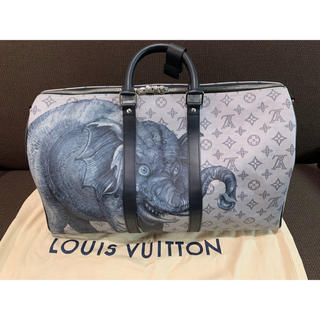 ルイヴィトン(LOUIS VUITTON)のルイヴィトン チャップマン ブラザーズ キーポル45 M54130(ボストンバッグ)