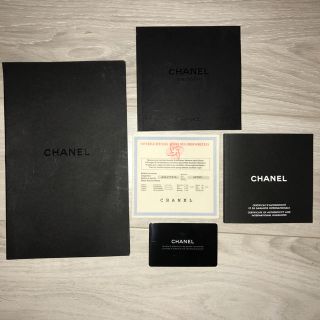 シャネル(CHANEL)のCHANEL 時計 書類関係(腕時計)