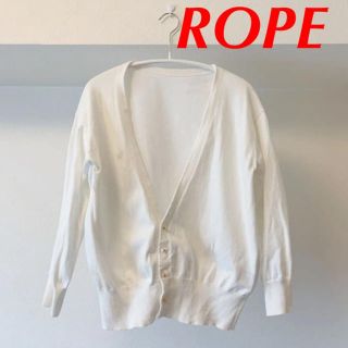 ロペ(ROPE’)の美品 ROPEカーディガン(カーディガン)