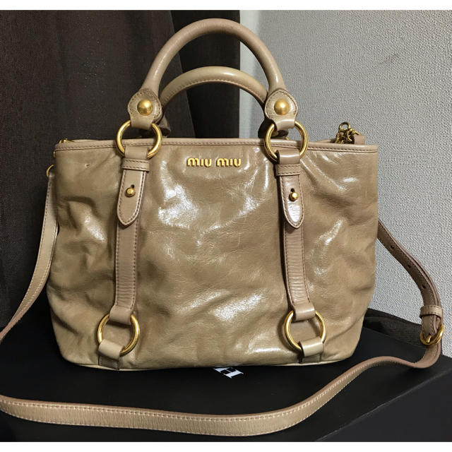 本物★MIUMIUマテラッセハンドバッグ