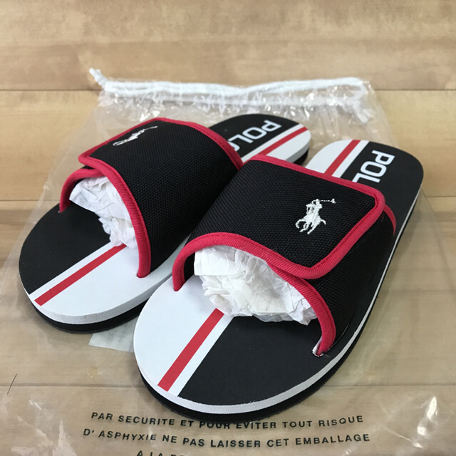 POLO RALPH LAUREN(ポロラルフローレン)の新品 ラルフローレン シャワーサンダル 2個セット レディースの靴/シューズ(サンダル)の商品写真