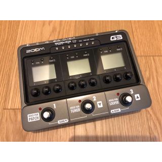 ズーム(Zoom)のzoom G3 マルチエフェクター(エフェクター)