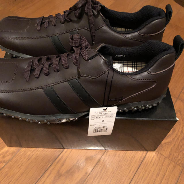 BURBERRY BLACK LABEL - 【新品】Burberry black label レザー BURBERRY BLACK LABEL - 【新品】Burberry black label レザー