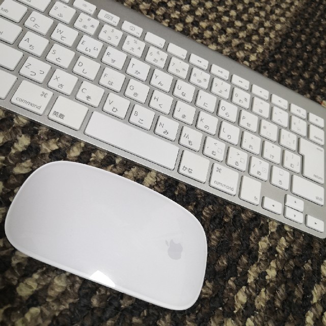 Mac (Apple)(マック)のapple キーボード、マウス　中古 スマホ/家電/カメラのPC/タブレット(PC周辺機器)の商品写真