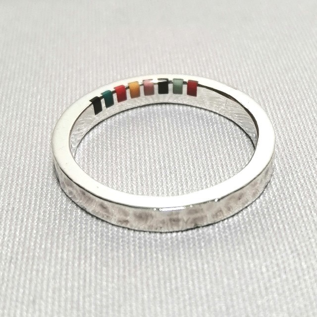 Paul Smith Hammered Silver Ring 17号