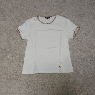 バーバリー(BURBERRY)のBURBERRY Tシャツ サイズ2 白 三陽商会(Tシャツ(半袖/袖なし))