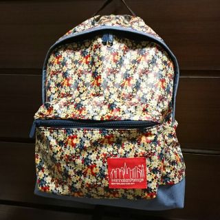 マンハッタンポーテージ(Manhattan Portage)のビームスボーイ別注 Manhattan Portage リバティ柄リュック 青(リュック/バックパック)