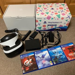 プレイステーションヴィーアール(PlayStation VR)のPlayStation4 VR ソフト付き!!(家庭用ゲーム機本体)