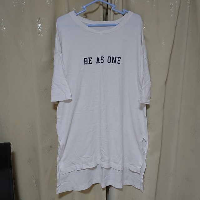 GU(ジーユー)の「大きめTシャツ GU」 レディースのトップス(Tシャツ(半袖/袖なし))の商品写真