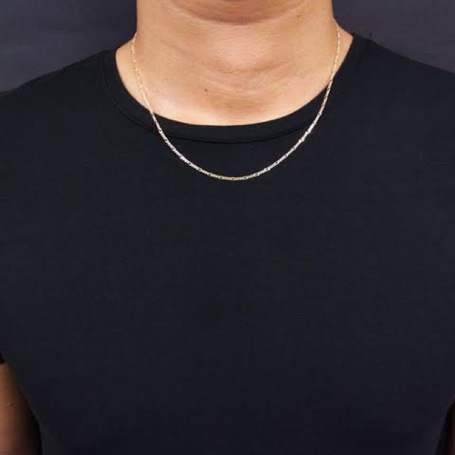 AVALANCHE(アヴァランチ)のネックレス イエローゴールド 14K 50センチ 2ミリ アヴァランチ メンズのアクセサリー(ネックレス)の商品写真