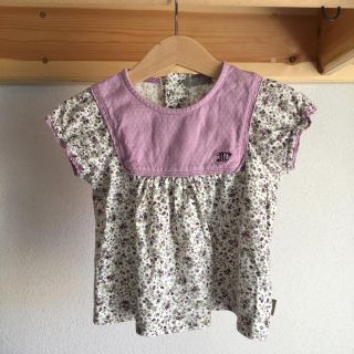 フーセンウサギ(Fusen-Usagi)のmimi plus（フーセンウサギ）／ チュニック風半袖トップス(Tシャツ/カットソー)