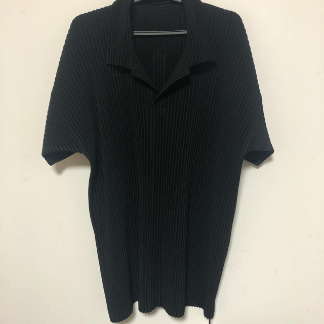 ポロシャツISSEY MIYAKE HOMME PLISSE トップス 新品