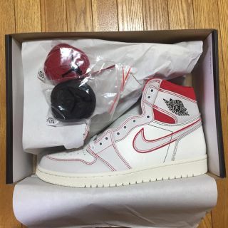 ナイキ(NIKE)のNIKE AIR JORDAN1 エアジョーダン1 レトロ ファントム 27.0(スニーカー)