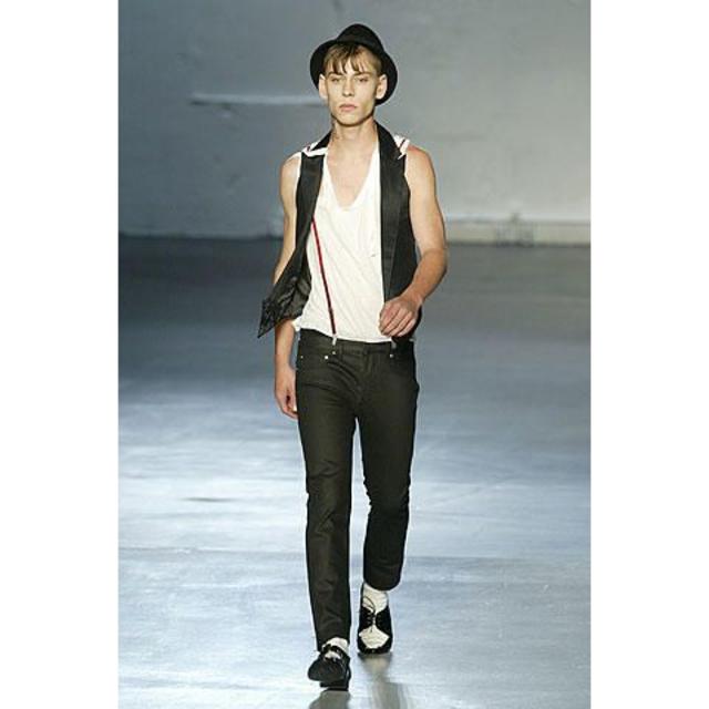 Dior Homme SS06 ピークドラペル ジレ ディオールオム | dralaranahar