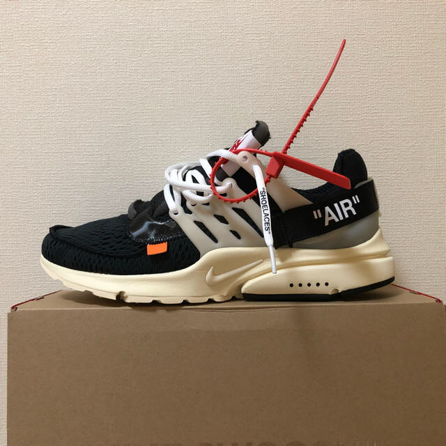 OFF-WHITE(オフホワイト)の【6/15まで】the ten air presto  off white メンズの靴/シューズ(スニーカー)の商品写真