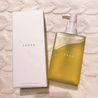 スリー(THREE)の【ゆの様専用】THREE バランシングクレンジングオイル 200ml 新品(クレンジング/メイク落とし)