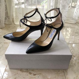 ジミーチュウ(JIMMY CHOO)の新品未使用 jimmychoo レザーパンプス(ハイヒール/パンプス)