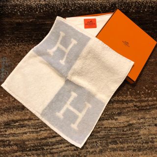 エルメス(Hermes)の箱無し！HERMES エルメス ハンドタオル 未使用品(タオル/バス用品)