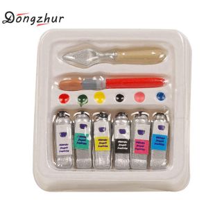 ミニチュア絵の具 6色セット  ミニチュア雑貨(ミニチュア)
