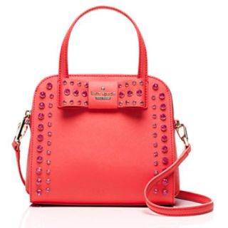 ケイトスペードニューヨーク(kate spade new york)の♡ケイトスペード♡ リボン  ビジュー ショルダーバッグ ピンク(ショルダーバッグ)