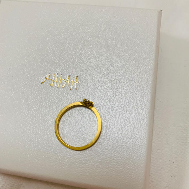 AHKAH(アーカー)のアーカー リング 一粒ダイヤ レディースのアクセサリー(リング(指輪))の商品写真