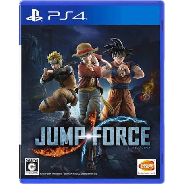 PlayStation4(プレイステーション4)のPS4 jump force エンタメ/ホビーのゲームソフト/ゲーム機本体(家庭用ゲームソフト)の商品写真