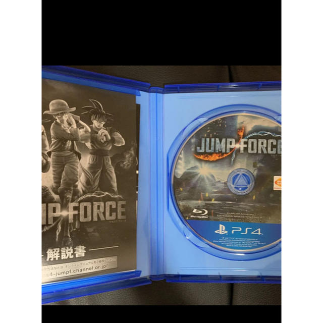 PlayStation4(プレイステーション4)のPS4 jump force エンタメ/ホビーのゲームソフト/ゲーム機本体(家庭用ゲームソフト)の商品写真