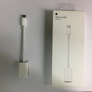 マック(Mac (Apple))のusb to c Adapter(PC周辺機器)