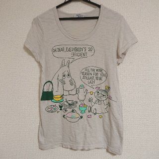 リトルミー(Little Me)のムーミンとミィ Tシャツ ティータイム(Tシャツ(半袖/袖なし))