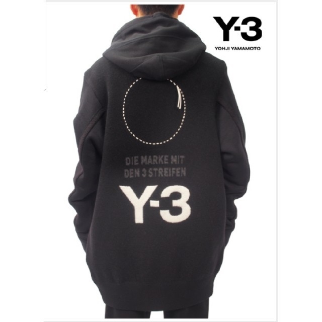 人気メーカー・ブランド Y-3 - Y-3 バックロゴ ニット ボンバー ...