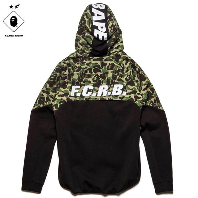 F.C.R.B.(エフシーアールビー)のLサイズ BAPE×F.C.R.B VENTILATION HOODIE メンズのトップス(パーカー)の商品写真