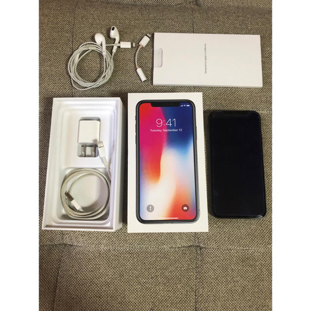 iPhone X 256gb simフリー