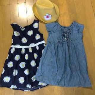 ベビーギャップ(babyGAP)の【2枚セット】ワンピース 100㎝(ワンピース)