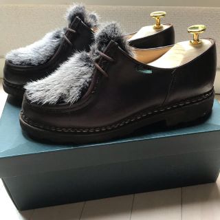 パラブーツ(Paraboot)の美品 paraboot  ミカエルラビットファー(ドレス/ビジネス)