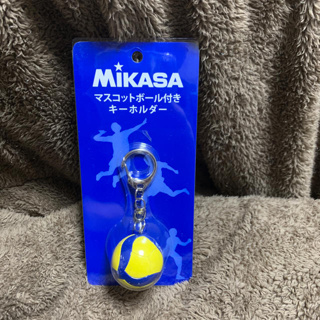 MIKASA(ミカサ)のミカサマスコットボール付きキーホルダー スポーツ/アウトドアのスポーツ/アウトドア その他(バレーボール)の商品写真