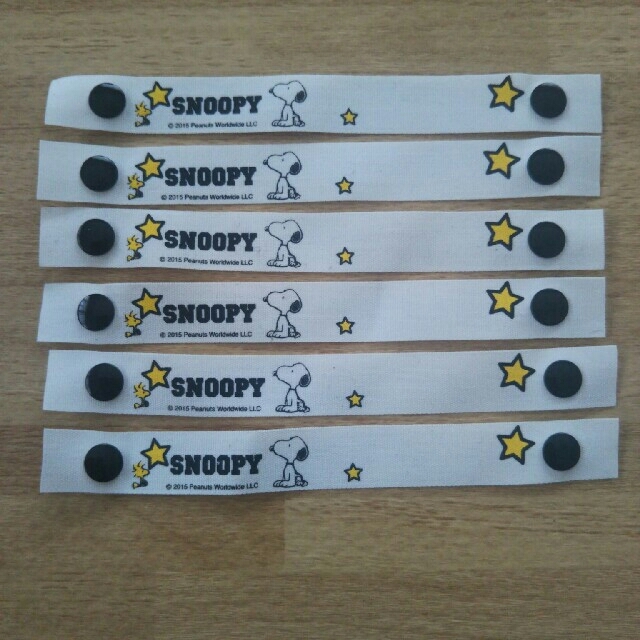 Snoopy お名前スナップ 6枚セット スヌーピー の通販 By にこりん3 S Shop スヌーピーならラクマ