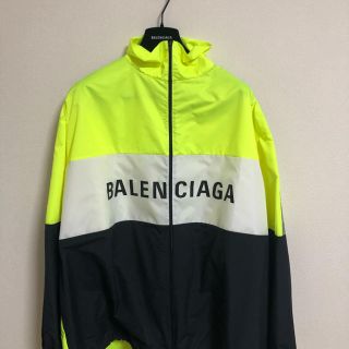 バレンシアガ(Balenciaga)の[19SS] BALENCIAGA ロゴ入り トラックスーツジャケット(ナイロンジャケット)