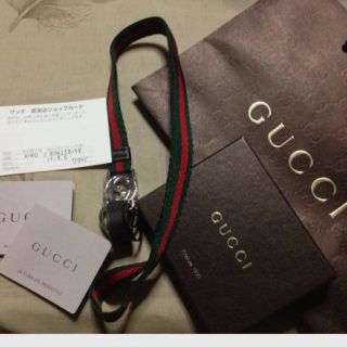 グッチ(Gucci)のGUCCIストラップ値下げ際出品(ストラップ/イヤホンジャック)